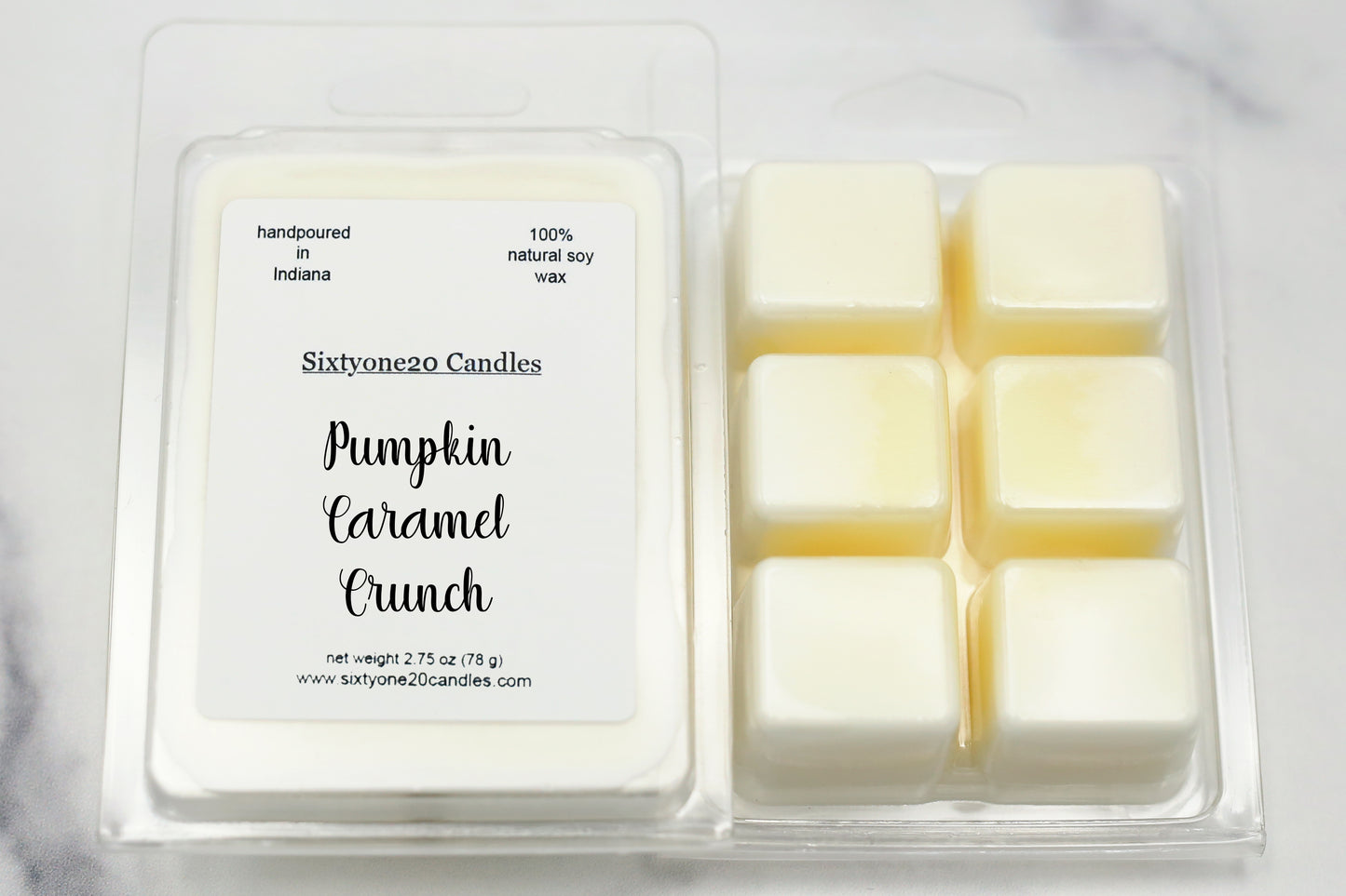 Pumpkin Caramel Crunch 100% Soy Wax Melt