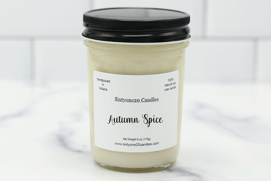 Autumn Spice 100% Soy Wax Candle