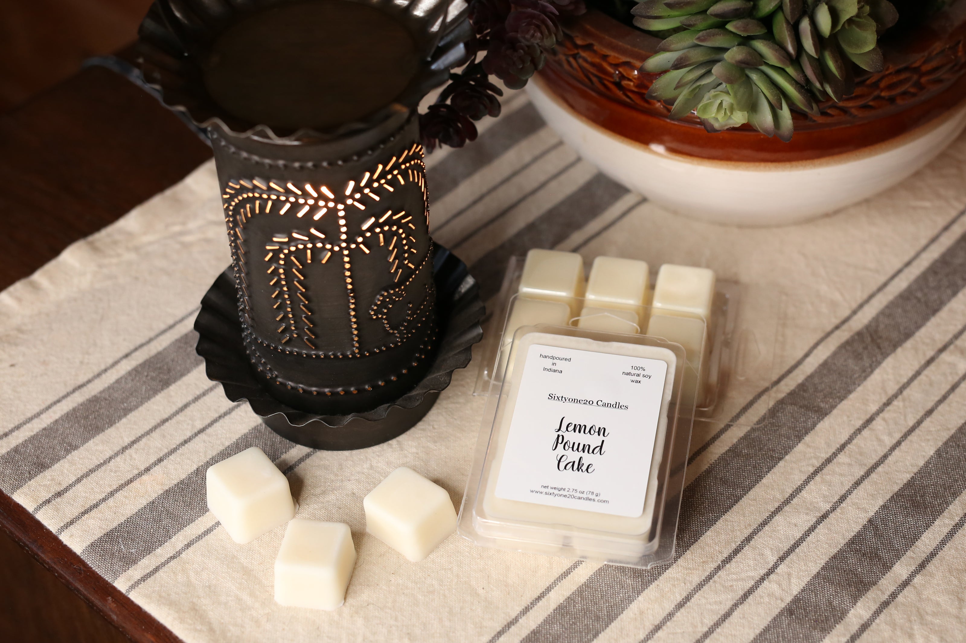 Lemon Pound Cake Melts and Warmer